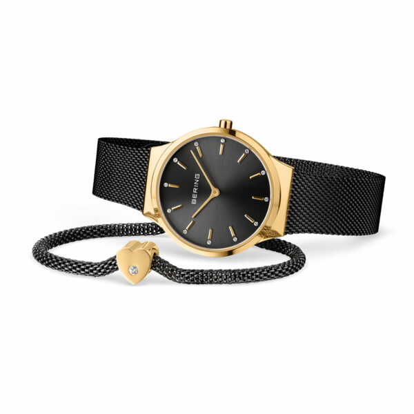 Uhren-Set mit Armband "Classic Schwarz"