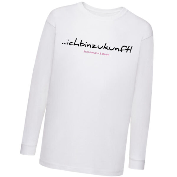 Shirt mit Ansage „…ichbinzukunft!“ für Mädchen & Jungs