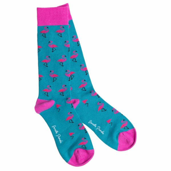 Hübsche und originelle Bamboo-Damensocken "Flamingo Socks"