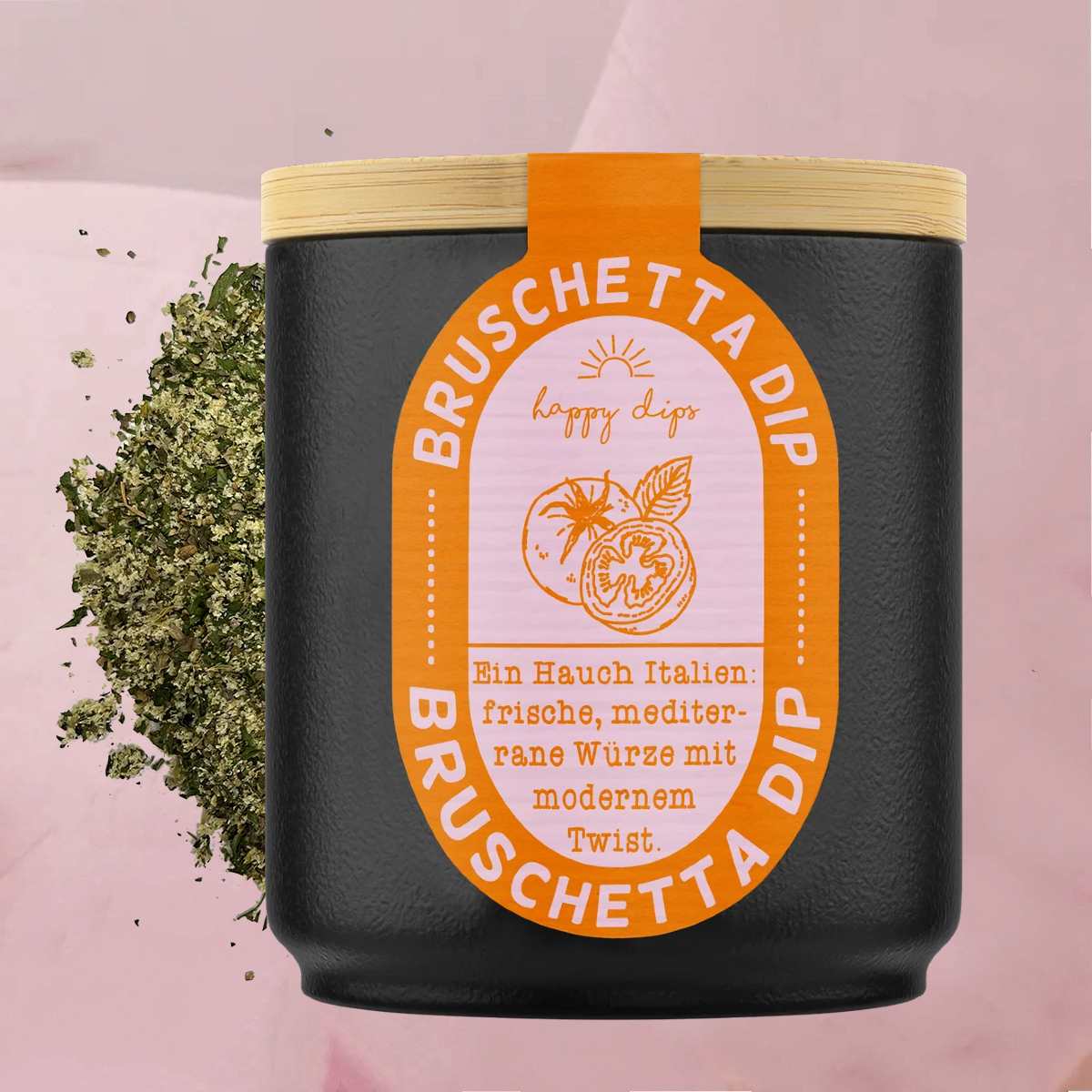 Köstlich pikante Dips in verschiedenen Geschmacksrichtungen in der 80- bis110g-Dose von happy dips