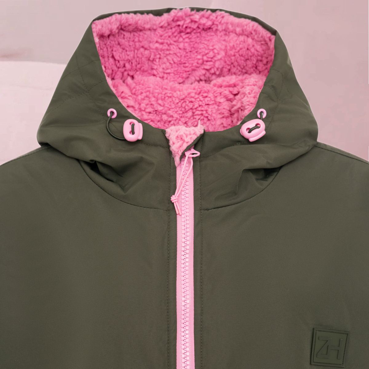 Flotte Windjacke "Oversize ZH" in verschiedenen, trendigen Farben von Zwillingsherz