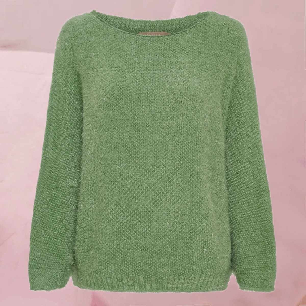 Weich-kuscheliger Strickpullover "Dame Strik MdcAnouk Knit" in 4 trendigen Herbstfarben von Marta Du Chateau