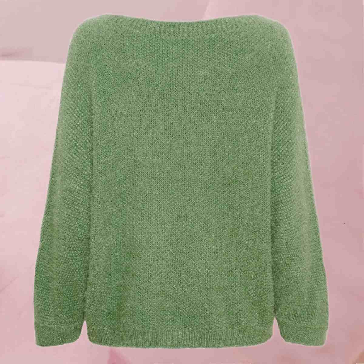 Weich-kuscheliger Strickpullover "Dame Strik MdcAnouk Knit" in 4 trendigen Herbstfarben von Marta Du Chateau