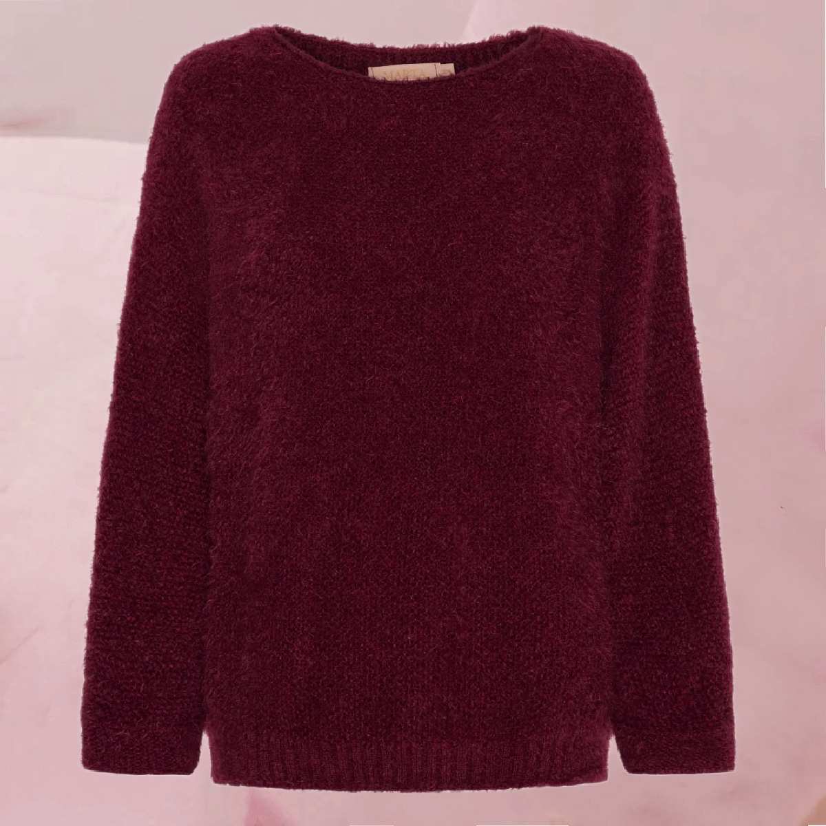 Weich-kuscheliger Strickpullover "Dame Strik MdcAnouk Knit" in 4 trendigen Herbstfarben von Marta Du Chateau