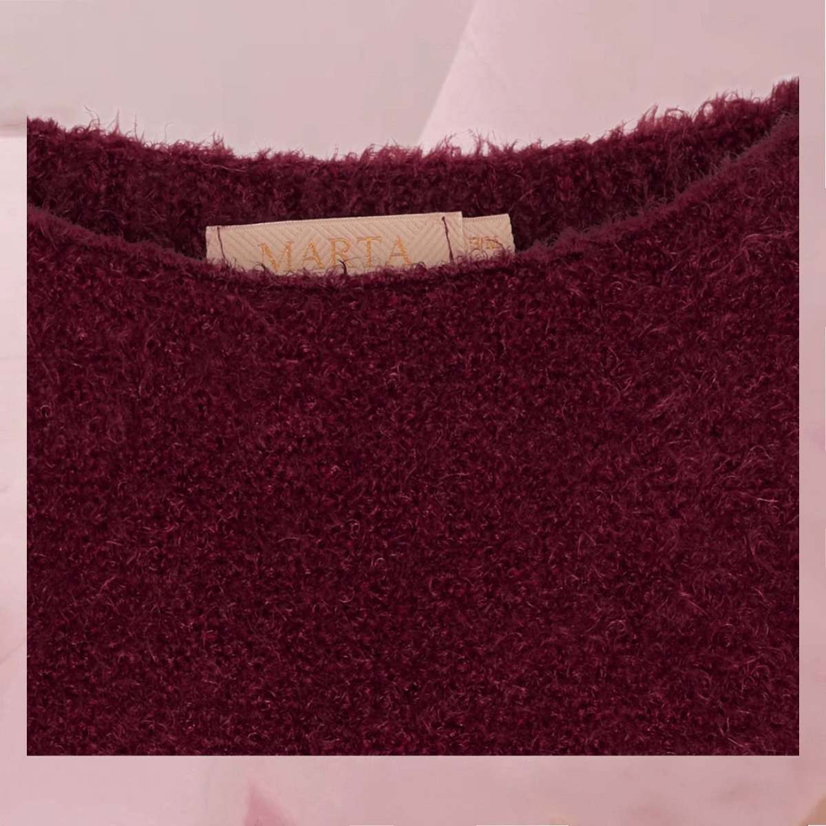 Weich-kuscheliger Strickpullover "Dame Strik MdcAnouk Knit" in 4 trendigen Herbstfarben von Marta Du Chateau