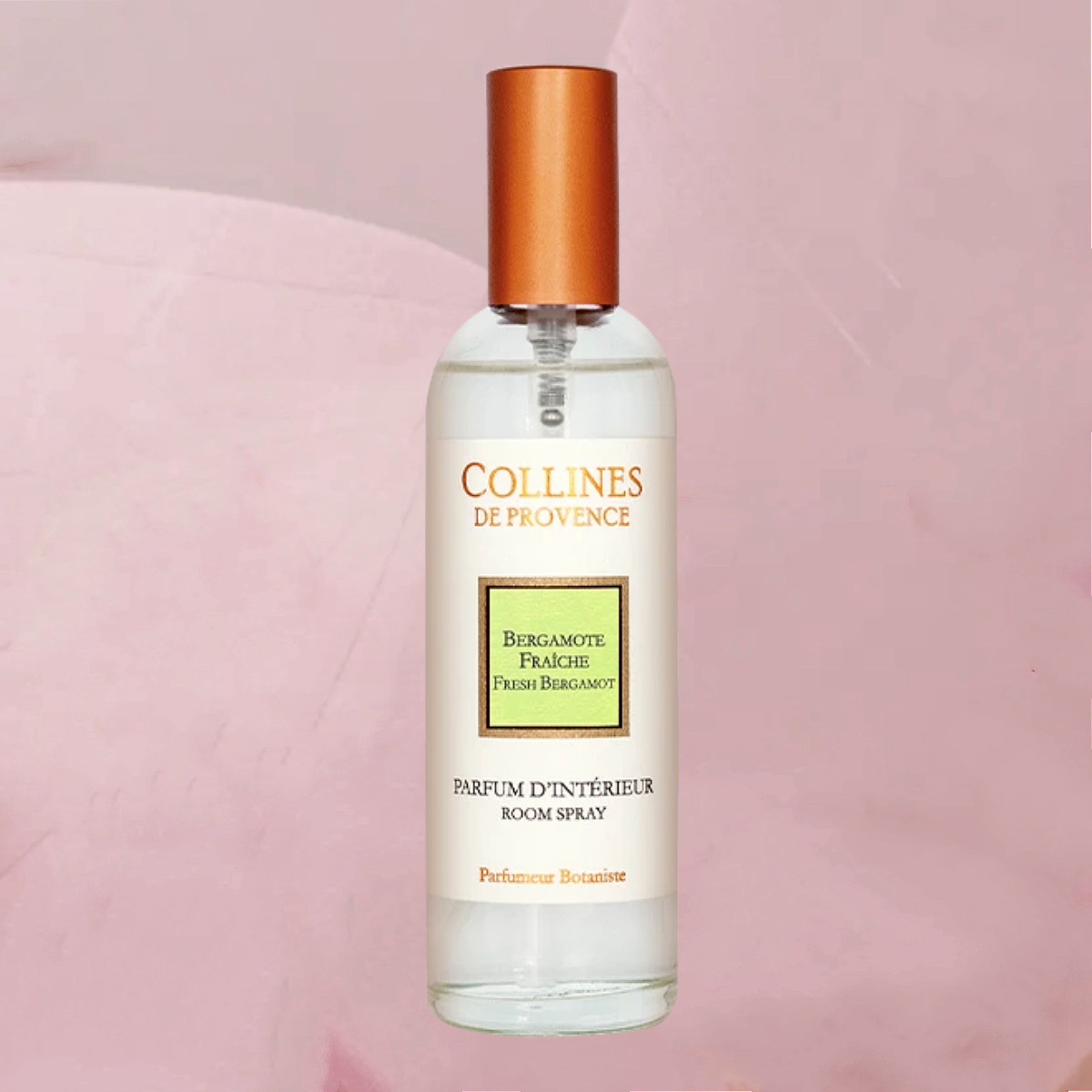 Exklusive Raumsprays mit originellen, kostbaren Duftkreationen im 100ml-Sprühfläschchen von Collines de Provence