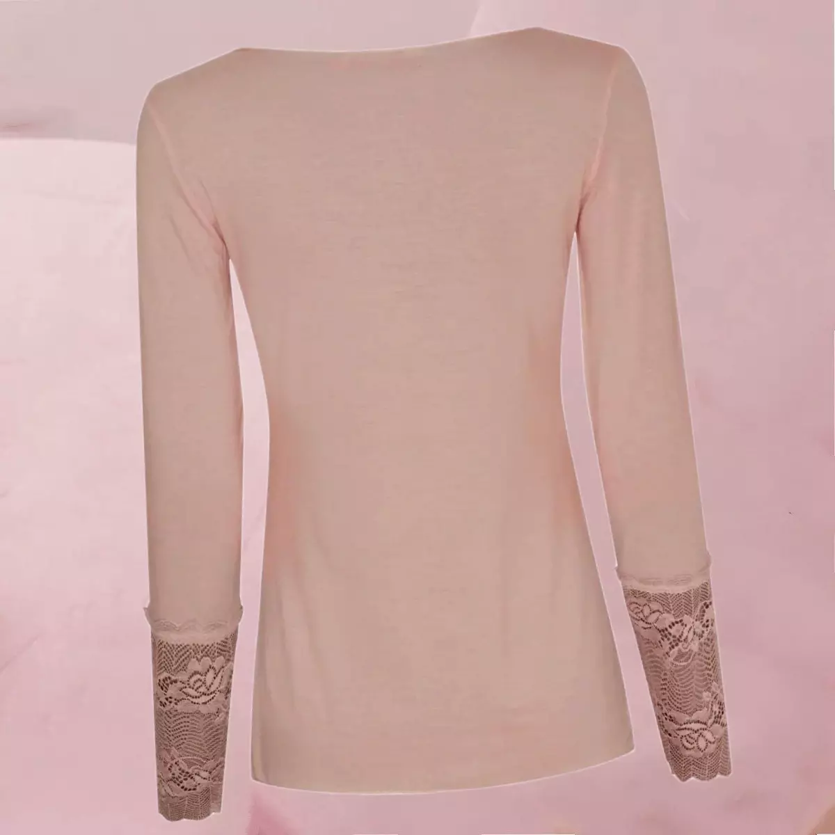 Elegant hübsches Shirt "Mdc Dame Bluse" mit Spitze an den Ärmeln in 7 coolen Farben von Marta Du Chateau