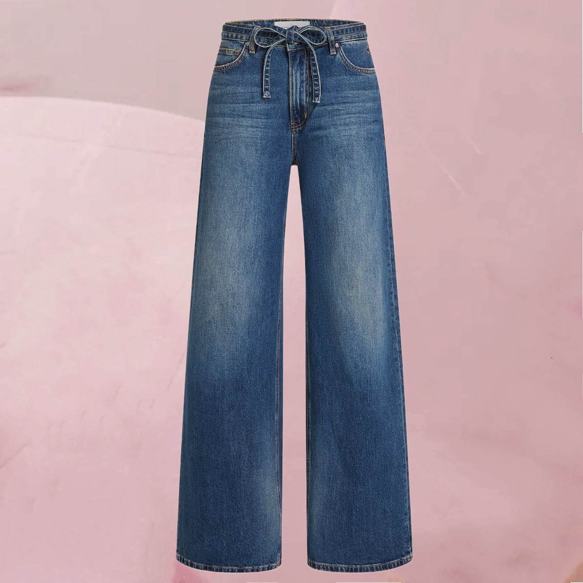 Coole Jeans "Jona Deep Chambray Wash" in verwaschenem Denim-Blau
