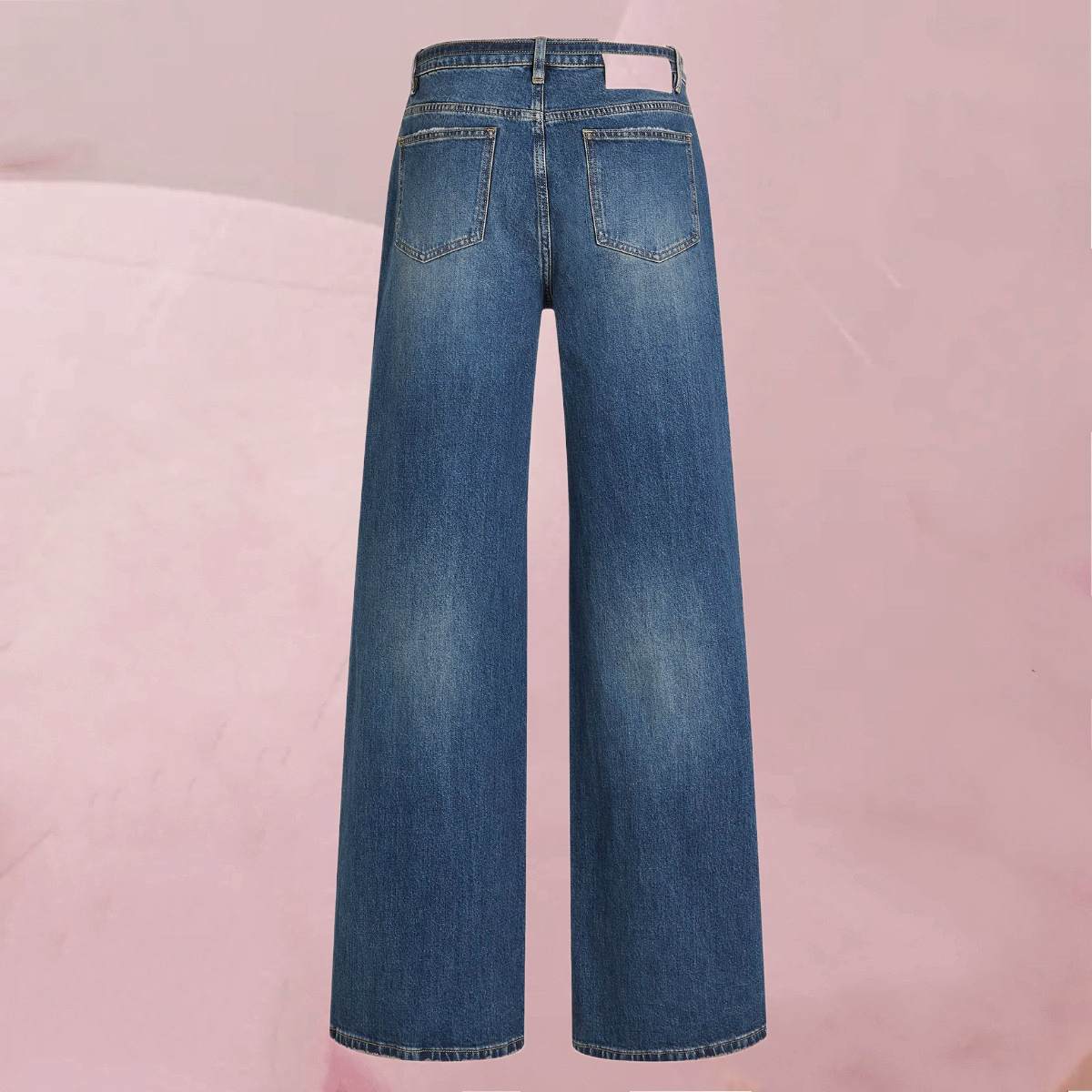 Coole Jeans "Jona Deep Chambray Wash" in verwaschenem Denim-Blau