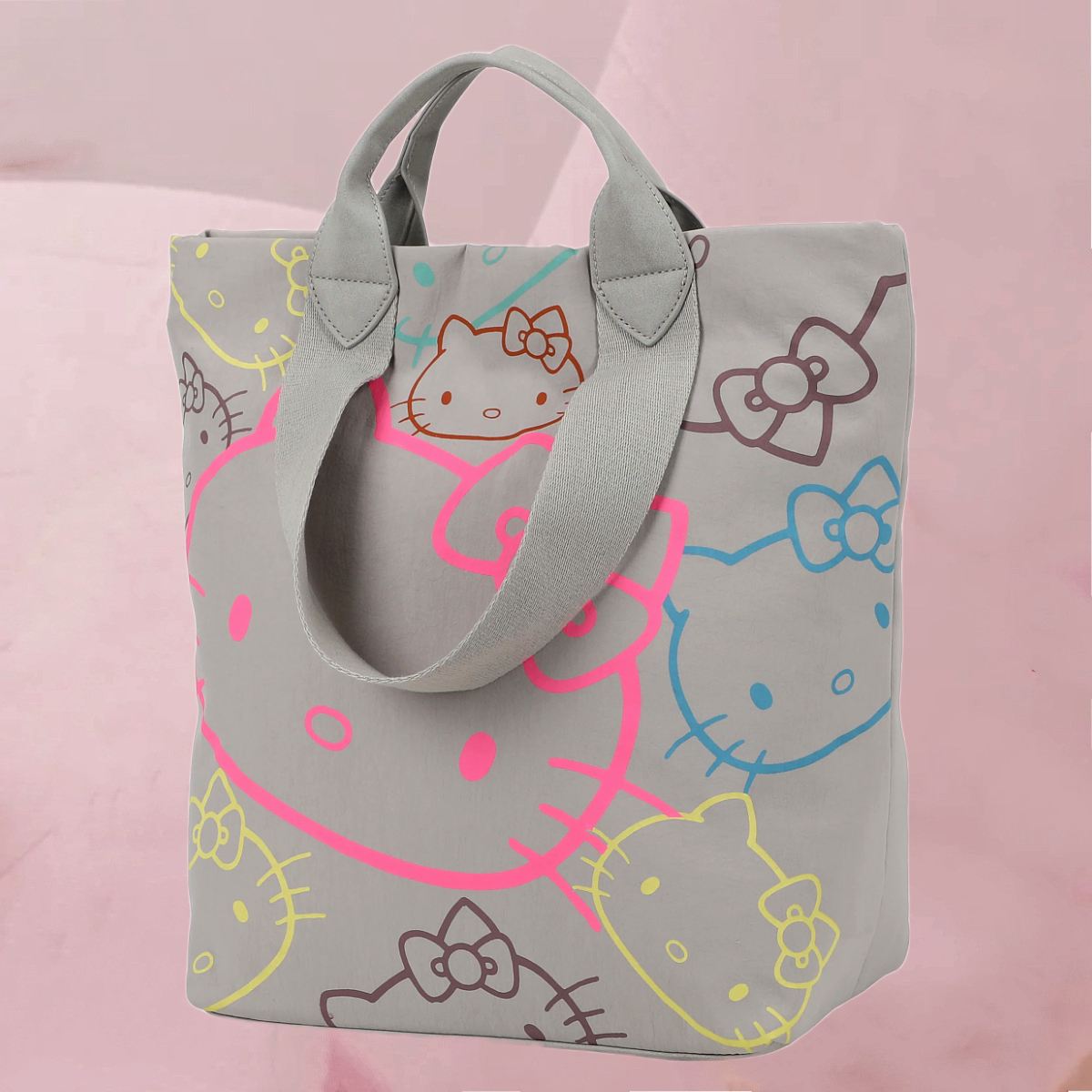 Coole Rucksacktasche "Hello Kitty x Fritzi" in Beige-Grau von fritzi