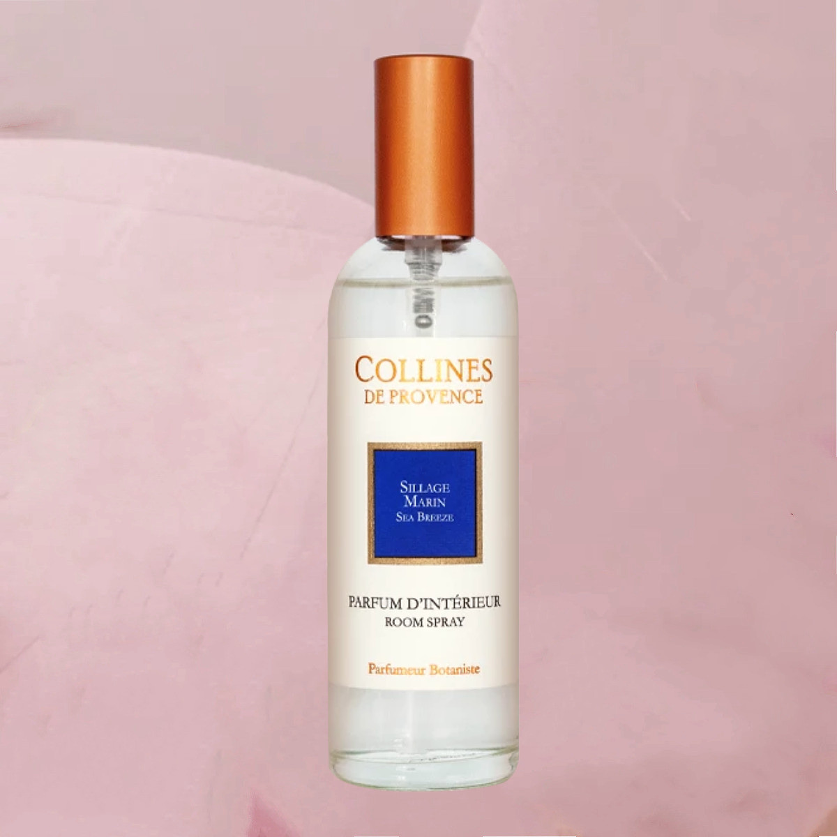 Exklusive Raumsprays mit originellen, kostbaren Duftkreationen im 100ml-Sprühfläschchen von Collines de Provence