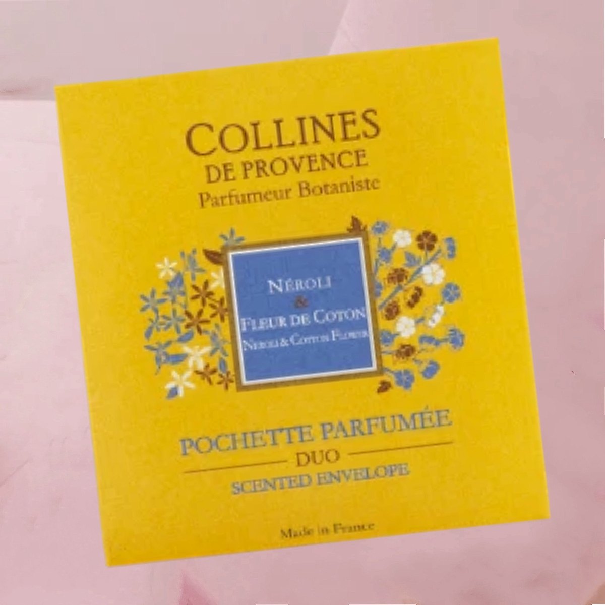 Exklusive Duftsachets mit originellen, kostbaren Duftkreationen im 6g-Säckchen von Collines de Provence