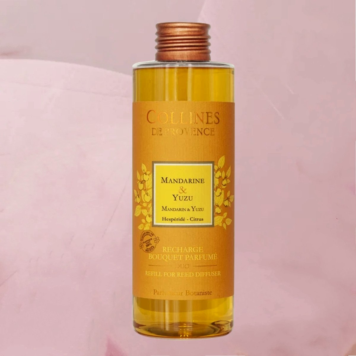 Exklusive Raumduft-Diffusoren mit originellen, kostbaren Duftkreationen im 200ml-Nachfüllfläschchen von Collines de Provence