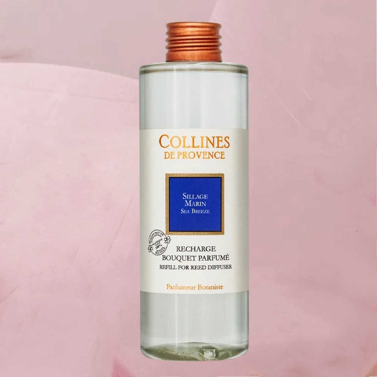 Exklusive Raumduft-Diffusoren mit originellen, kostbaren Duftkreationen im 200ml-Nachfüllfläschchen von Collines de Provence