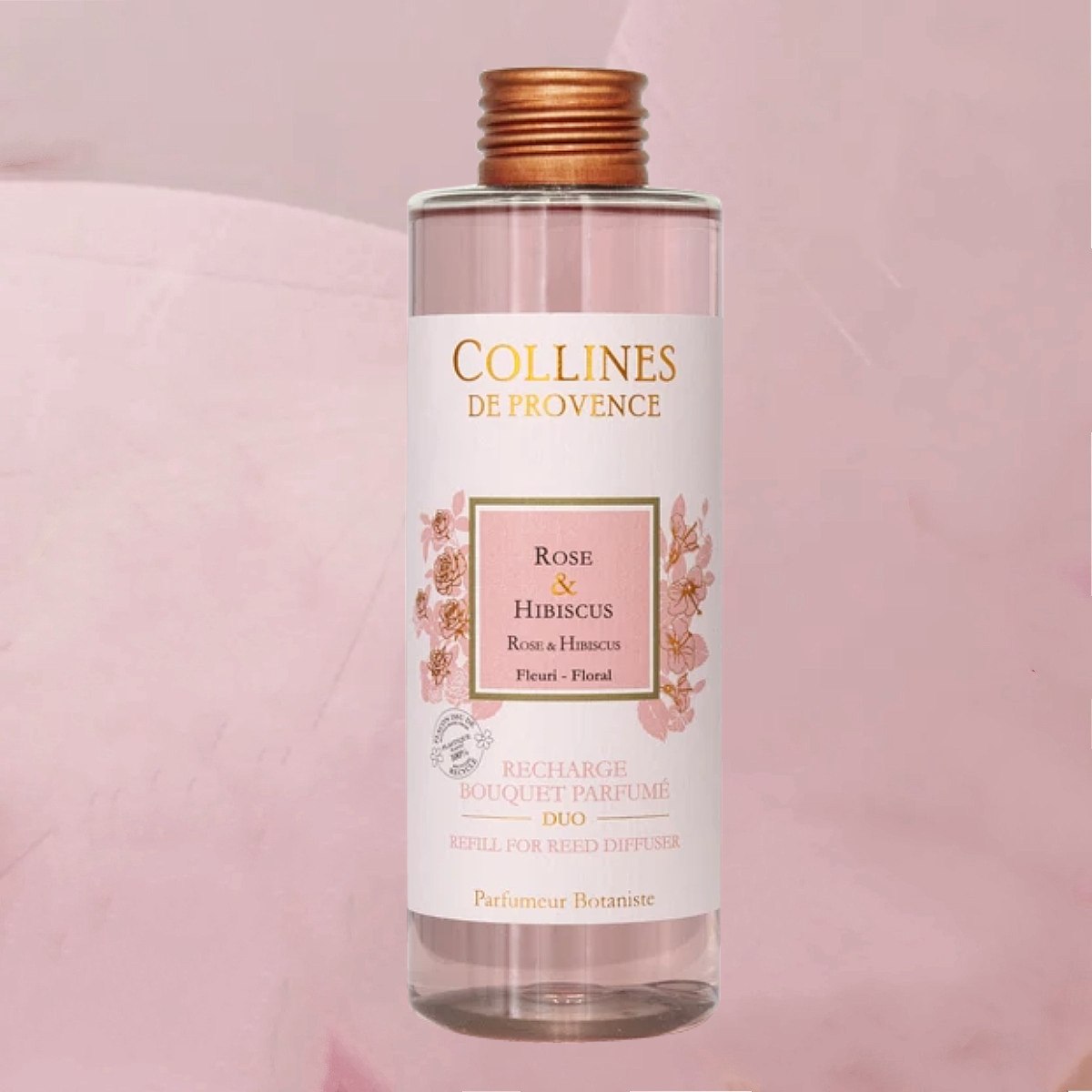 Exklusive Raumduft-Diffusoren mit originellen, kostbaren Duftkreationen im 200ml-Nachfüllfläschchen von Collines de Provence