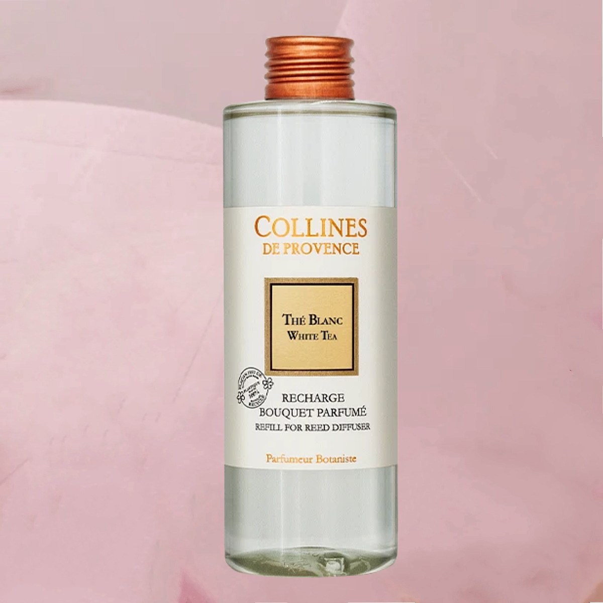 Exklusive Raumduft-Diffusoren mit originellen, kostbaren Duftkreationen im 200ml-Nachfüllfläschchen von Collines de Provence