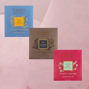 Exklusive Duftsachets mit originellen, kostbaren Duftkreationen im 6g-Säckchen von Collines de Provence