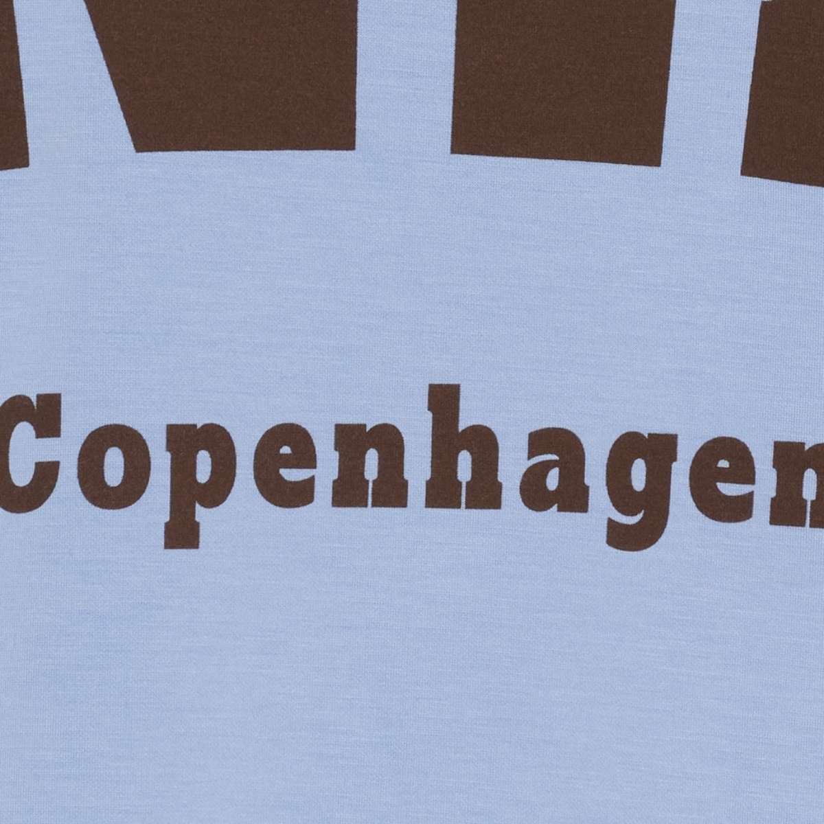 Cooles, trendiges Sweatshirt "Dame Sweatshirt MdcHibiscus" in Sky Blue & Bordeux von Marta Du Chateau
