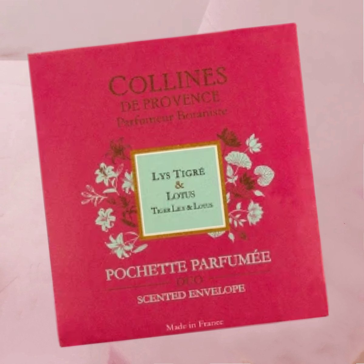 Exklusive Duftsachets mit originellen, kostbaren Duftkreationen im 6g-Säckchen von Collines de Provence