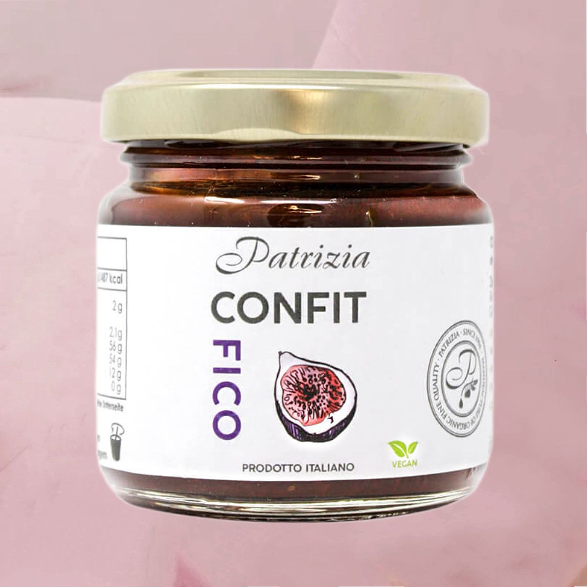 Pikant süßer Fruchtaufstrich "Confit Fico" in feiner Feigen-Balsamico-Komposition von Patrizia Feinkostmanufaktur