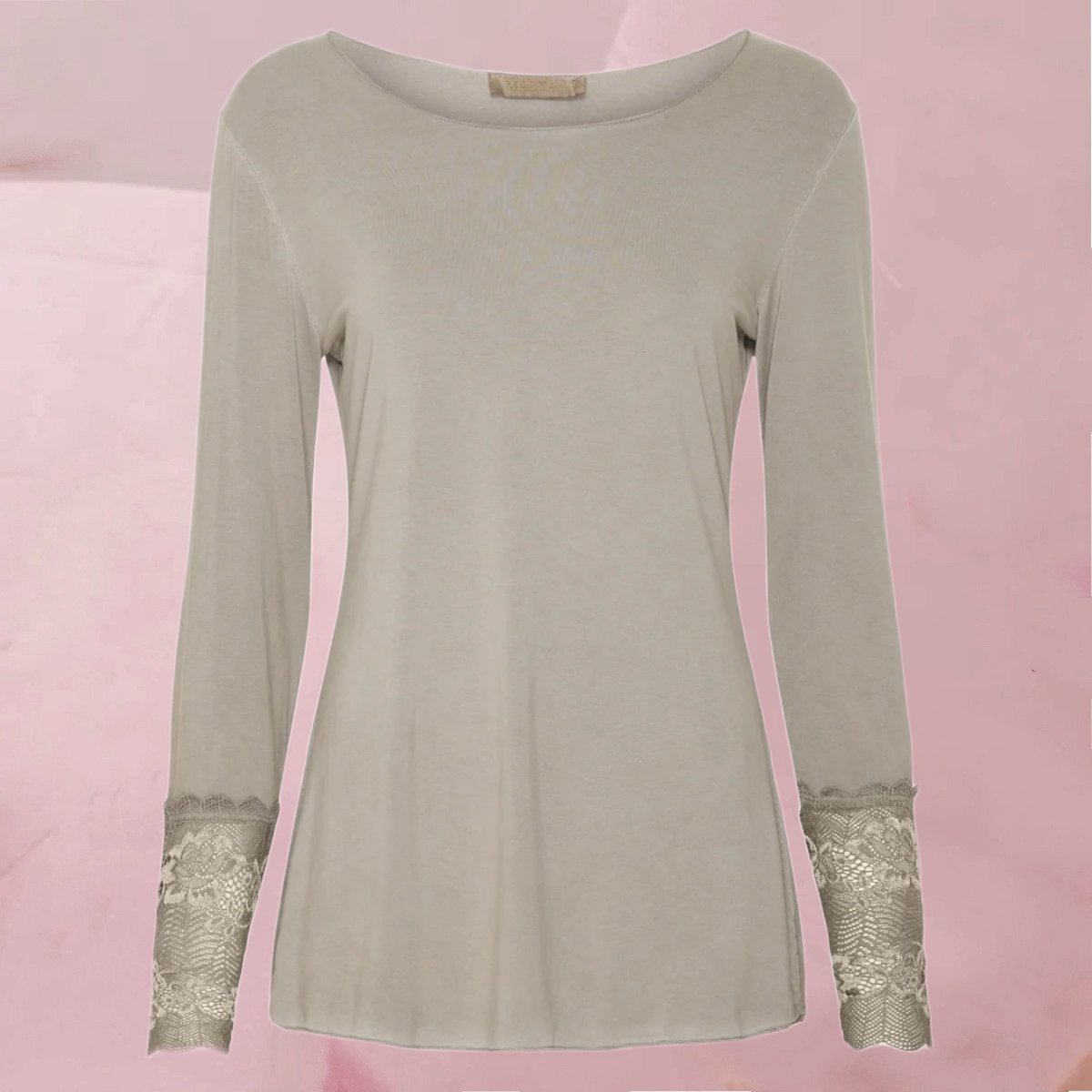 Elegant hübsches Shirt "Mdc Dame Bluse" mit Spitze an den Ärmeln in 9 coolen Farben