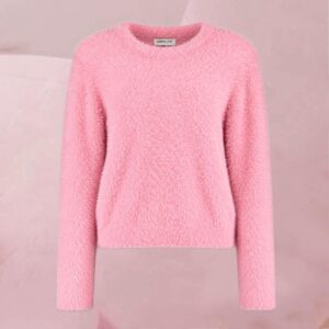 Kuschelig hübscher Pullover "Trui Nina Blush Pink" in hellem Rosa von Harper & Yve
