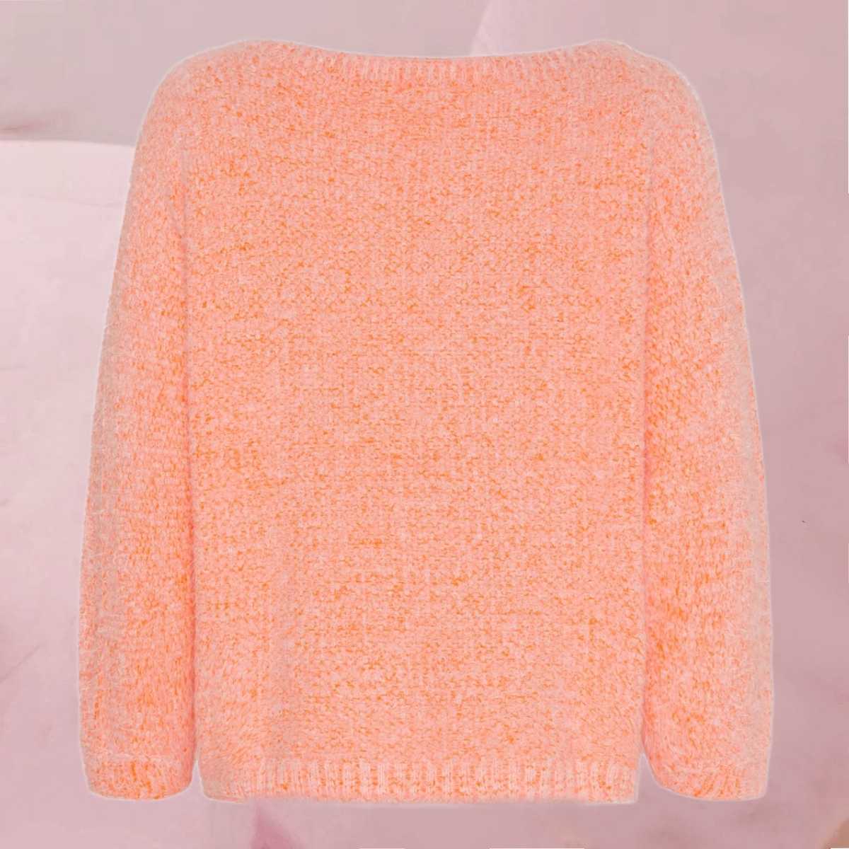 Weich-kuscheliger Strickpullover "Dame Strik MdcAnouk Knit" in 6 trendigen Herbstfarben von Marta Du Chateau