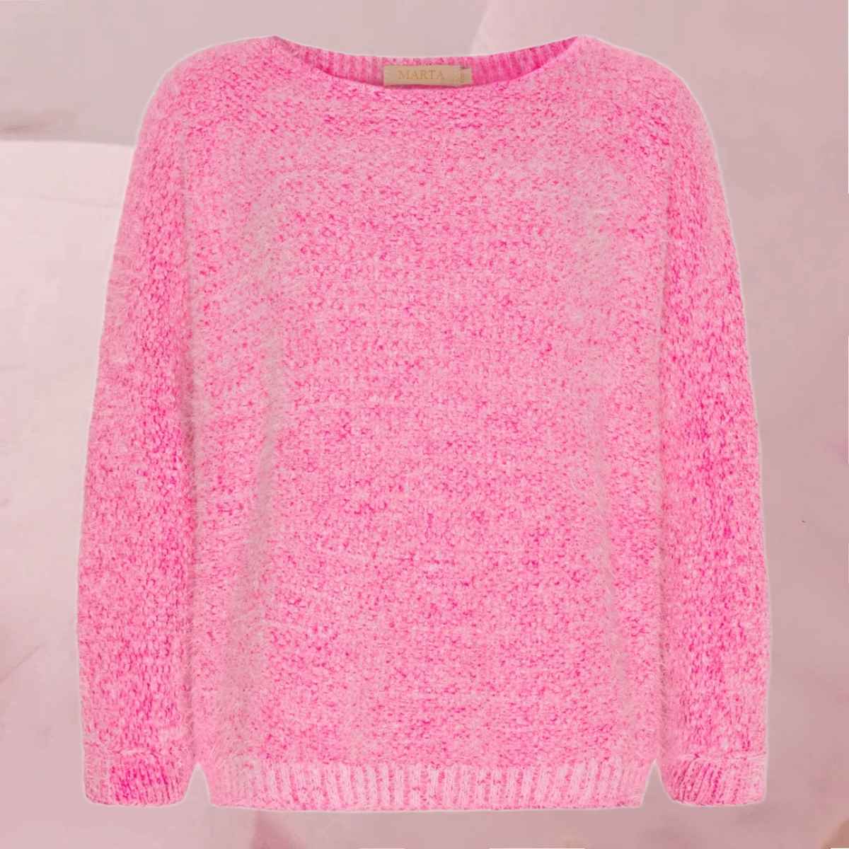 Weich-kuscheliger Strickpullover "Dame Strik MdcAnouk Knit" in 6 trendigen Herbstfarben von Marta Du Chateau