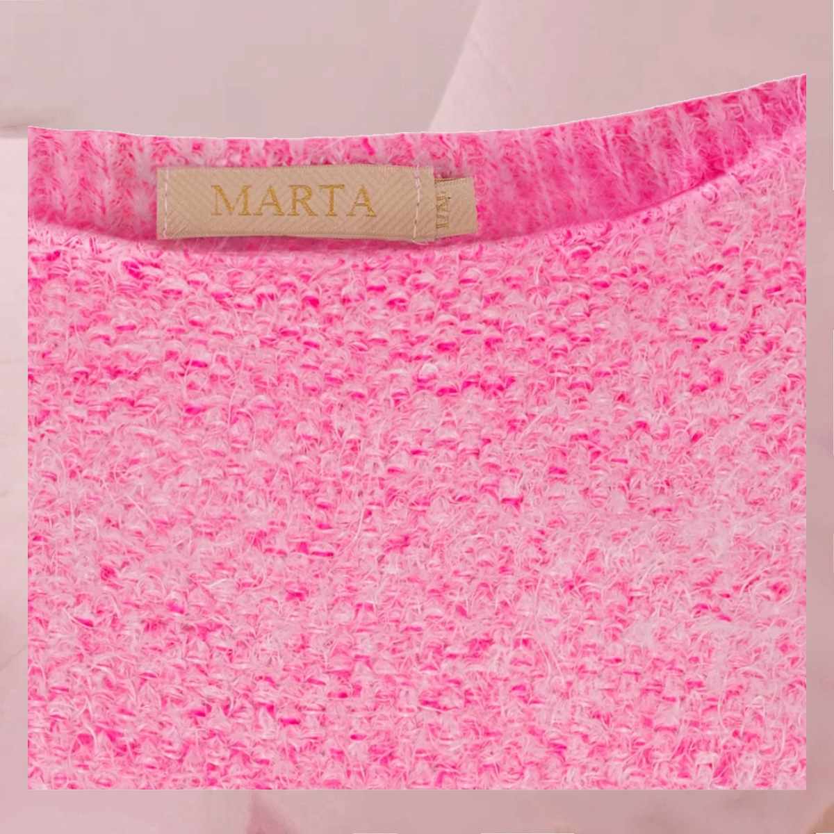 Weich-kuscheliger Strickpullover "Dame Strik MdcAnouk Knit" in 6 trendigen Herbstfarben von Marta Du Chateau